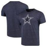 $20 2 XL Men's Dallas Cowboys Heathered Navy Worn