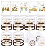 $10 Tondiamo Baptism Cross Bracelet Bulk with Card