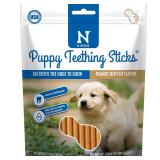 $8 N-Bone Puppy Teething Sticks, Peanut Butter Fla
