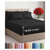 $45 Extra Deep Queen Sheet Set - 6 Piece Breathabl