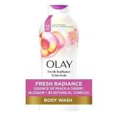 $15 Olay Fresh Outlast Women's Body Wash, Peach an