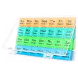 $17 Large Monthly Pill Organizer 28 Day Medication