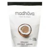 $16 Madhava Organic Unrefined Coconut Sugar, Shelf