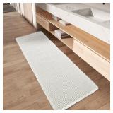 $10 AMOAMI Upgraded Waffle Runner Rug Super Absorb