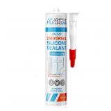 $14 ADHESIVE GURU AG320 Clear 100% Silicone Sealan