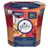 $12 Glade 1-Wick 2in1 Scented Candle Jar, Hawaiian