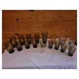 Crystal Drinking Glass Lot
