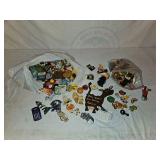 Lot Of Novelty Magnets And Kitchen Items