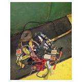 Lot Of Ratchet Straps And V-Belts