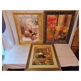 Lot Of Three Framed Prints
