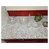 Crystal Serving Dish Lot