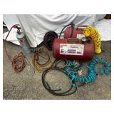 Mobile Air Tank And Hose Lot