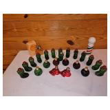 Babe Cologne And Miniature Crystal Ornament Lot