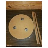 Round Table Top w/ Legs Lot