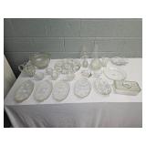 Crystal Tableware Set Lot