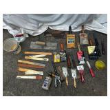 Lot Of Painting Tools