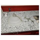 Frosted Crystal Pendant Light