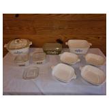 CorningWare And Pyrex Bakeware Lot