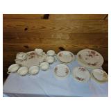 Crooksville China Rose Dinnerware Set