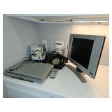 Lot Of Electronics And Vtg Telephone