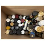Lot Of Assorted Aerosol Spray Cans