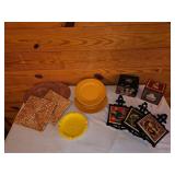 Lot Of Kitchen Decor And Trivets