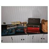 Lot of Tools, Vise, and Hardware