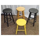 Wooden Stool Set