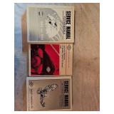 Lot Of Three Harley-Davidson Service Manuals