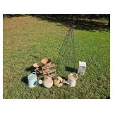 Chapin Sprayer & Garden Decor Lot