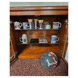 Lot Of Collectibles And Harley-Davidson Mugs