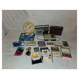 Lot Of Vtg Electronics And Cassette Tapes