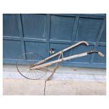 Antique Garden Plow And Horse Hames