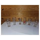Vintage Soda Glassware Set