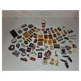 Lot Of Vtg Advertising Stickers And Decals