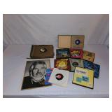 Lot Of Vtg Records And Kenny Rogers Items