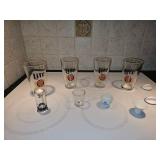 Miller Lite And Assorted Barware Set