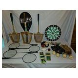 Lot Of Sports Equipment And Games