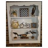 Decorative Lot Incl Manopoulos Backgammon Set