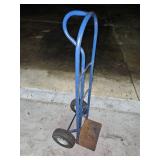 Lot Blue Metal Hand Truck