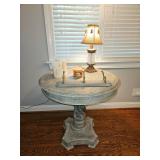 Pedestal Accent Table Set