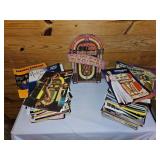 Jukebox Collector Magazine Lot w/ Sign