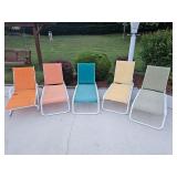 Outdoor Chaise Lounge Chair Set