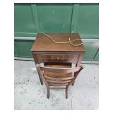 Singer Sewing Machine Cabinet Set