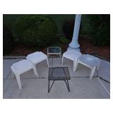 Patio Side Table Lot