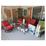 Deck Furniture And Decor Lot