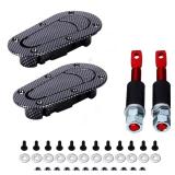 $46 A Set of Universal Plus Flush Hood Latch...