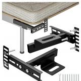$62 Adjustable Headboard Brackets for Metal Bed...