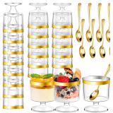 $39 DI QIU REN 120 Pcs 5oz Dessert Cups with...