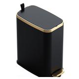 $36 CEROELDA Small Bathroom Trash Can with Lid...